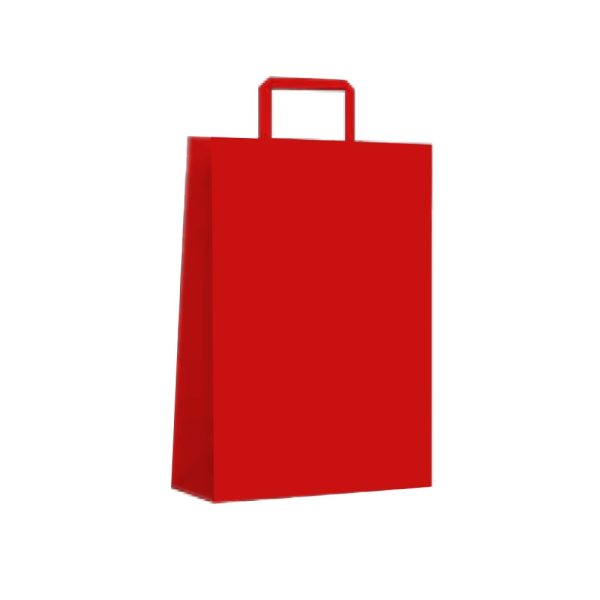 Bolsa Kraft Lisa Rubí Roja